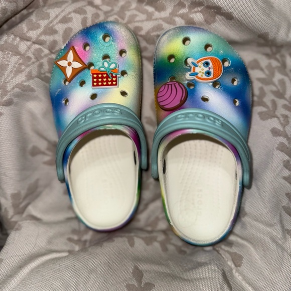 Colorful Kids Crocs Clogs - Picture 2 of 4